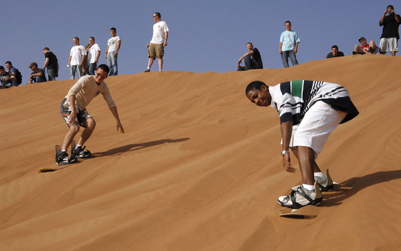 Sandboarding