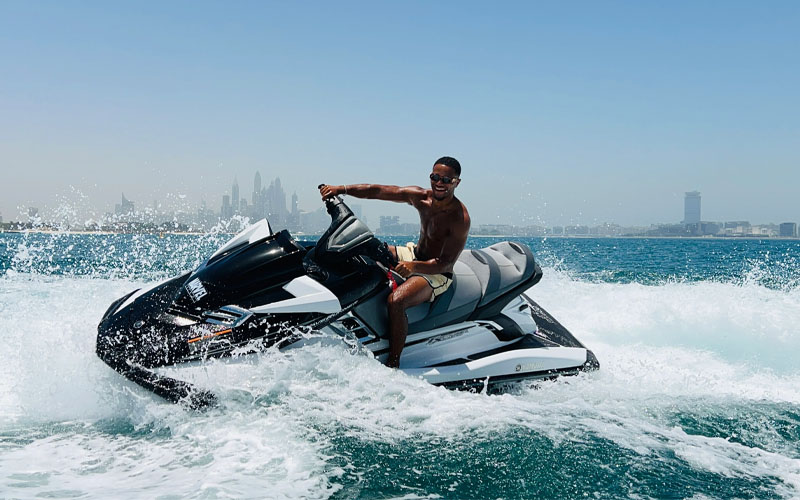 Jet Ski Around Burj Khalifa